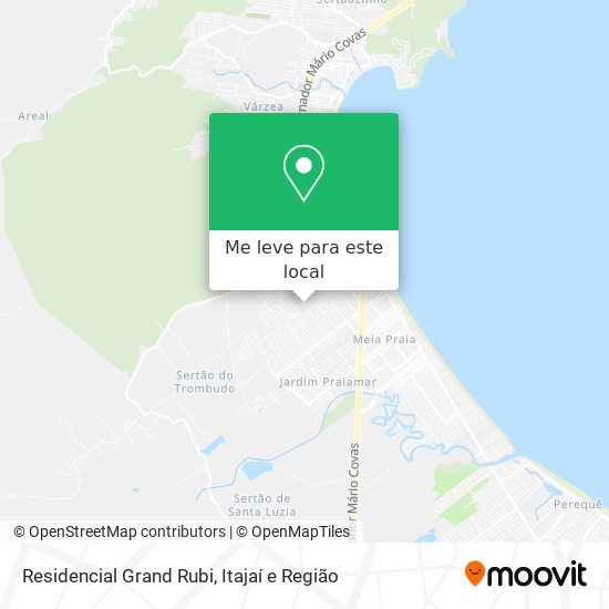 Residencial Grand Rubi mapa