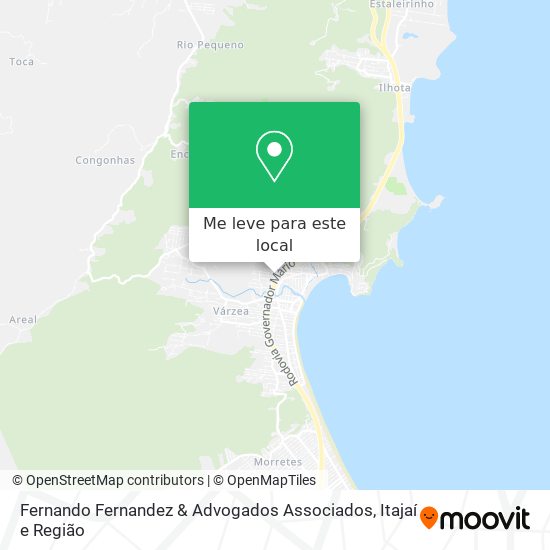 Fernando Fernandez & Advogados Associados mapa