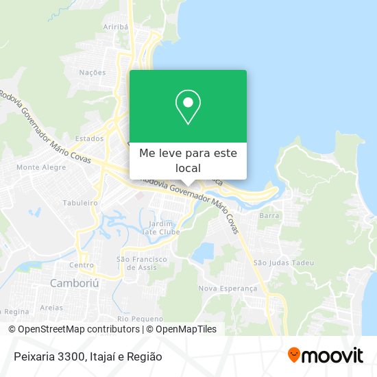 Peixaria 3300 mapa