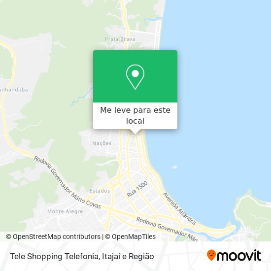 Tele Shopping Telefonia mapa