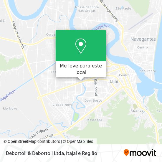 Debortoli & Debortoli Ltda mapa