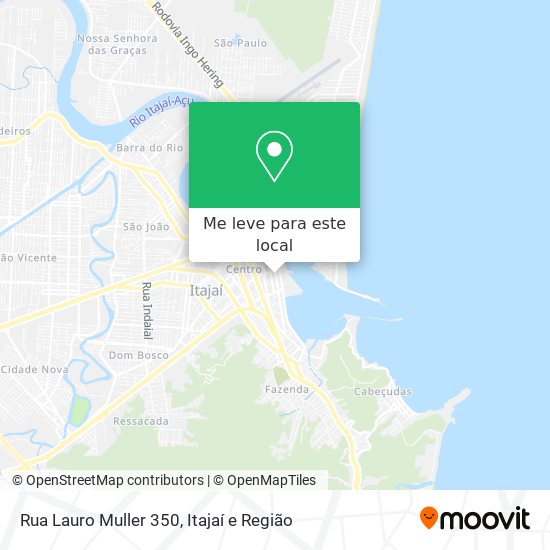 Rua Lauro Muller 350 mapa