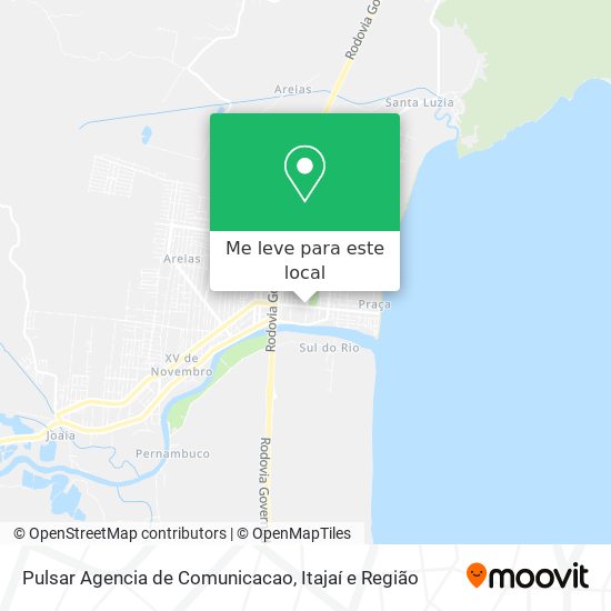 Pulsar Agencia de Comunicacao mapa