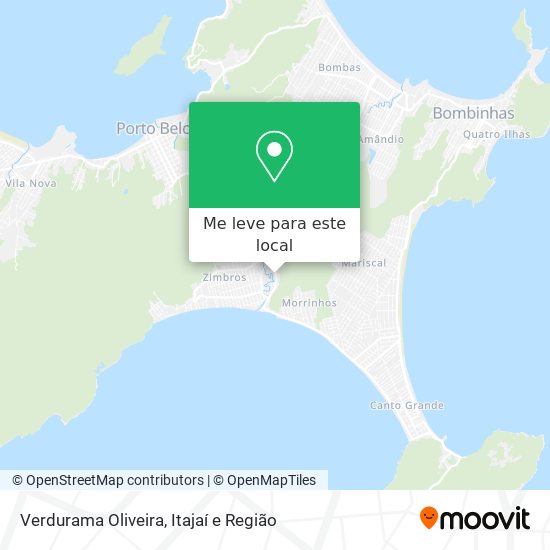 Verdurama Oliveira mapa