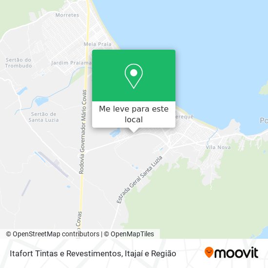 Itafort Tintas e Revestimentos mapa