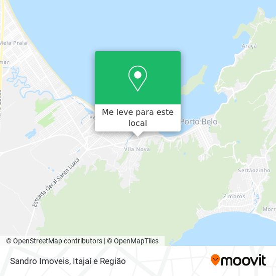 Sandro Imoveis mapa