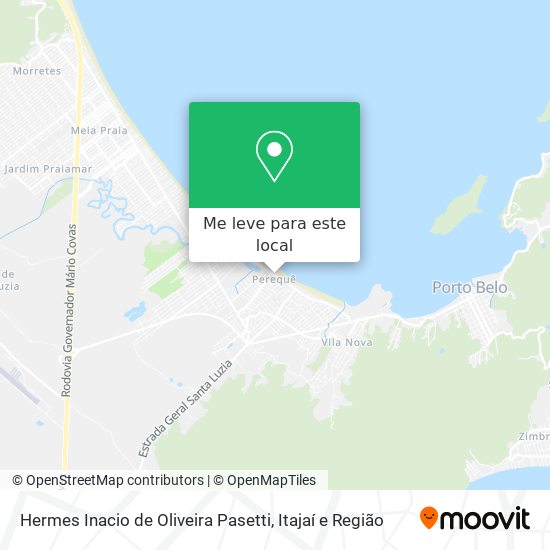 Hermes Inacio de Oliveira Pasetti mapa