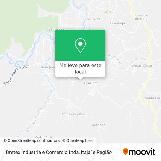 Bretex Industria e Comercio Ltda mapa