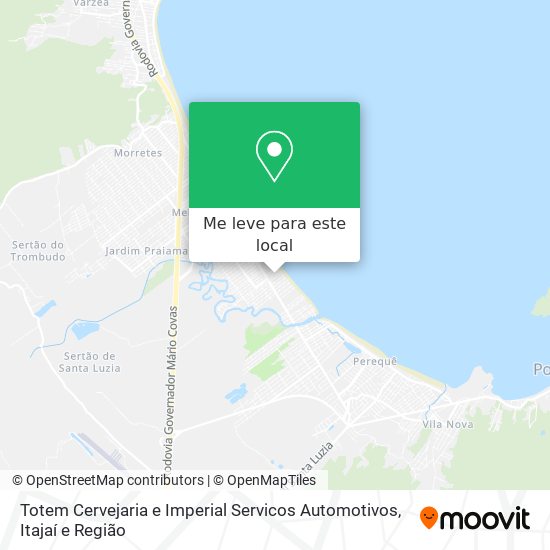 Totem Cervejaria e Imperial Servicos Automotivos mapa