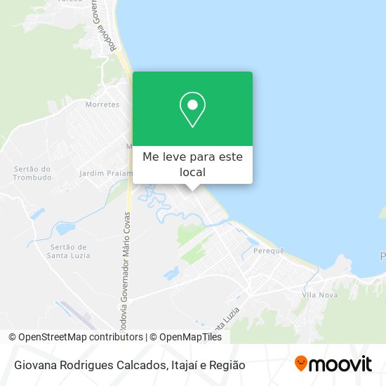 Giovana Rodrigues Calcados mapa