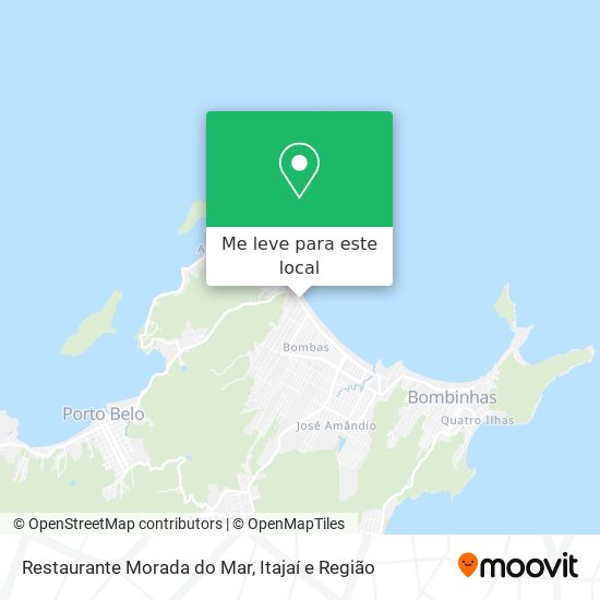 Restaurante Morada do Mar mapa