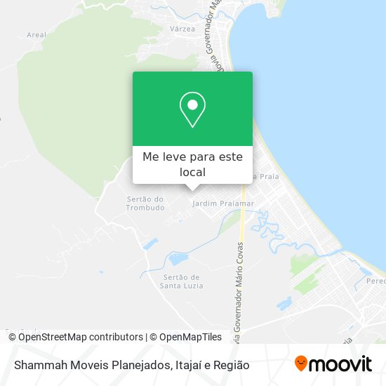 Shammah Moveis Planejados mapa