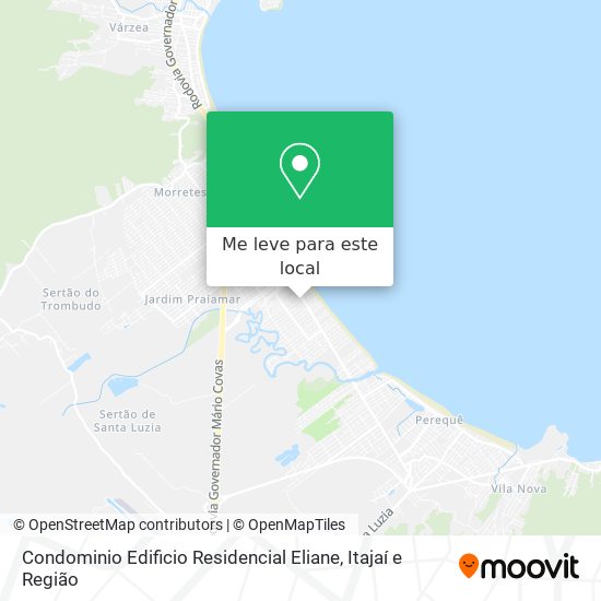 Condominio Edificio Residencial Eliane mapa