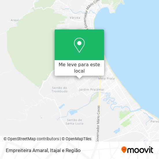 Empreiteira Amaral mapa