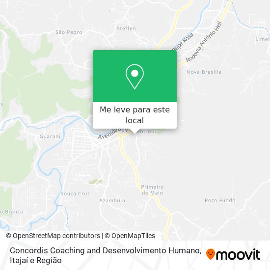 Concordis Coaching and Desenvolvimento Humano mapa
