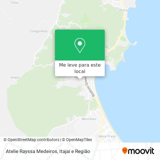Atelie Rayssa Medeiros mapa