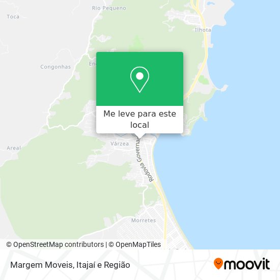 Margem Moveis mapa