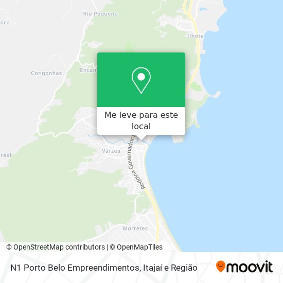 N1 Porto Belo Empreendimentos mapa