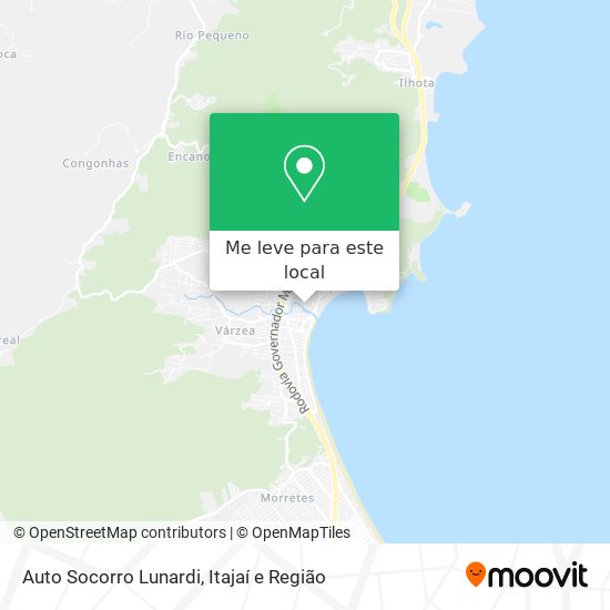 Auto Socorro Lunardi mapa