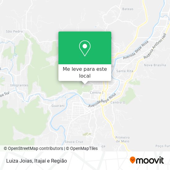 Luiza Joias mapa