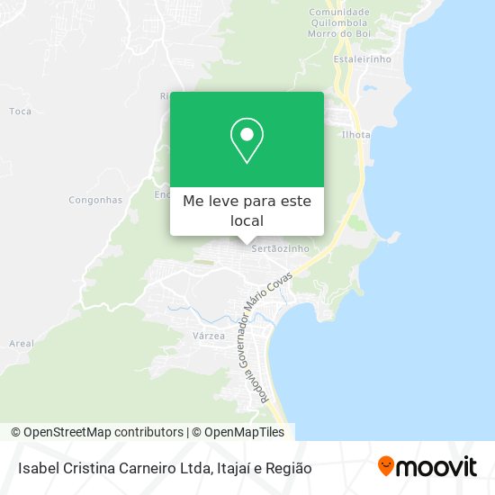 Isabel Cristina Carneiro Ltda mapa