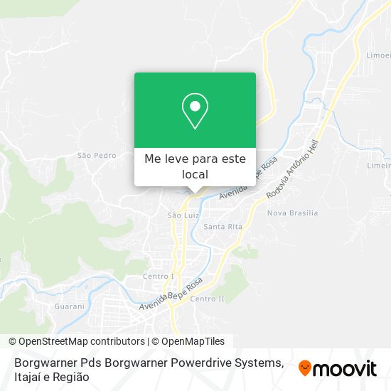 Borgwarner Pds Borgwarner Powerdrive Systems mapa