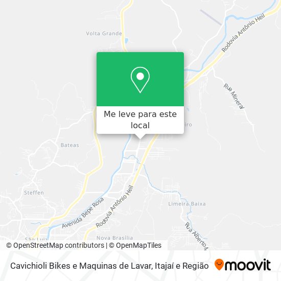 Cavichioli Bikes e Maquinas de Lavar mapa