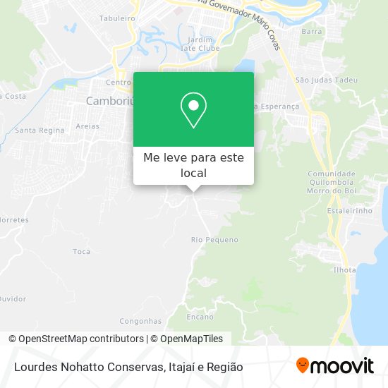 Lourdes Nohatto Conservas mapa
