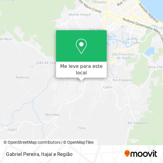 Gabriel Pereira mapa