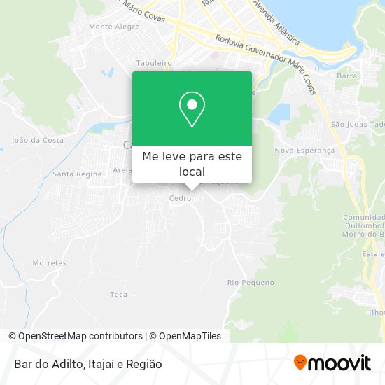 Bar do Adilto mapa