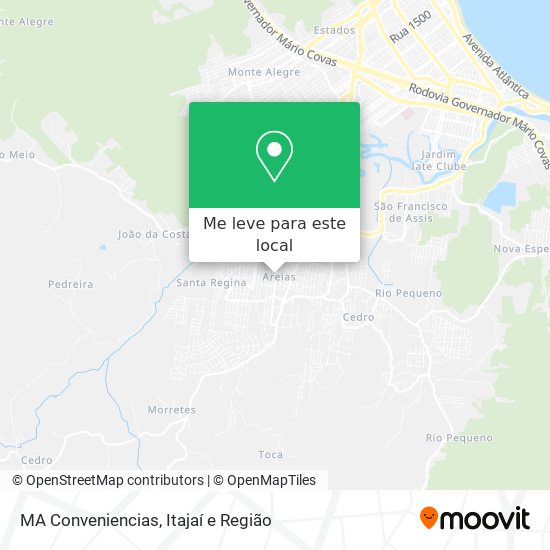 MA Conveniencias mapa