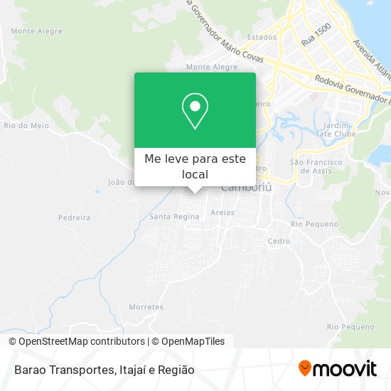 Barao Transportes mapa