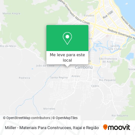 Miiller - Materiais Para Construcoes mapa