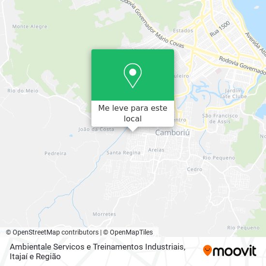 Ambientale Servicos e Treinamentos Industriais mapa