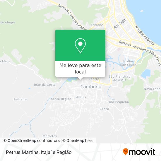 Petrus Martins mapa