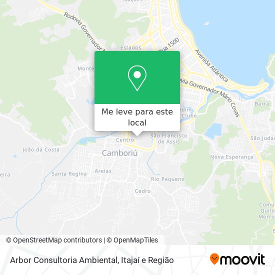 Arbor Consultoria Ambiental mapa