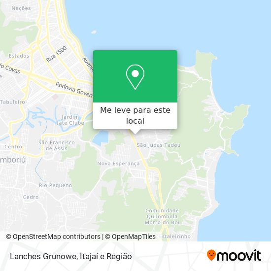 Lanches Grunowe mapa