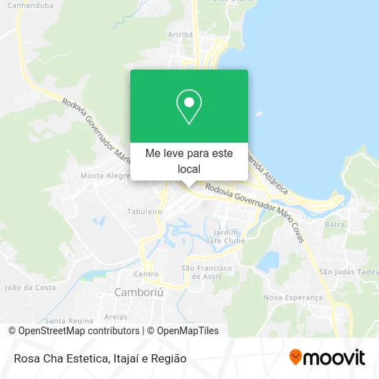 Rosa Cha Estetica mapa