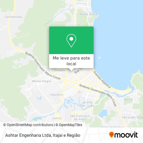 Ashtar Engenharia Ltda mapa