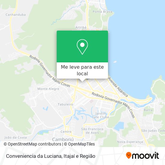 Conveniencia da Luciana mapa