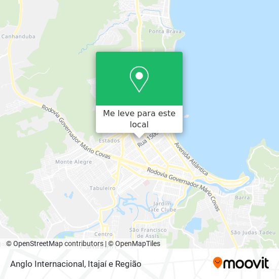 Anglo Internacional mapa