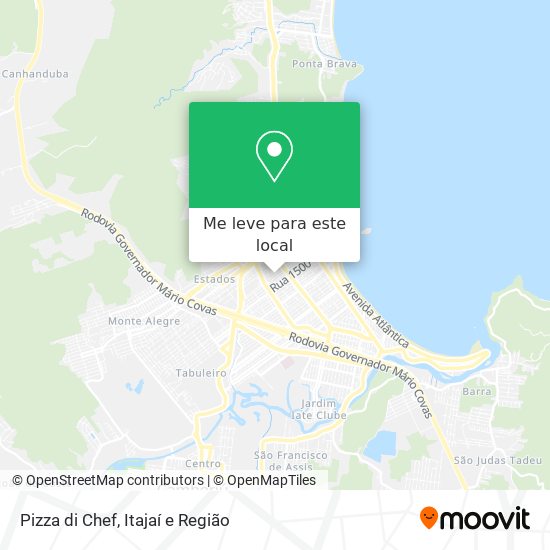 Pizza di Chef mapa
