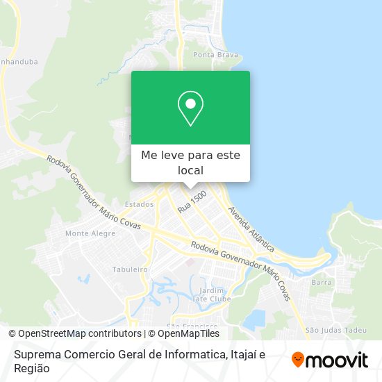 Suprema Comercio Geral de Informatica mapa