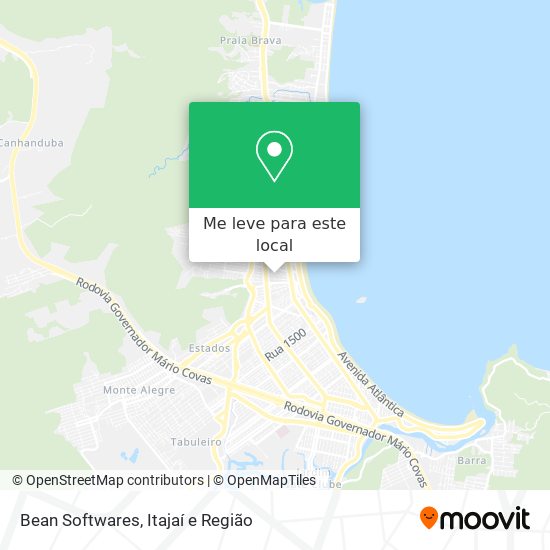 Bean Softwares mapa