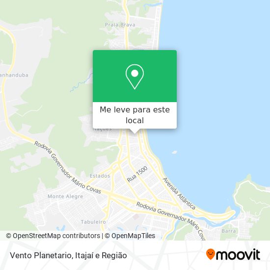 Vento Planetario mapa
