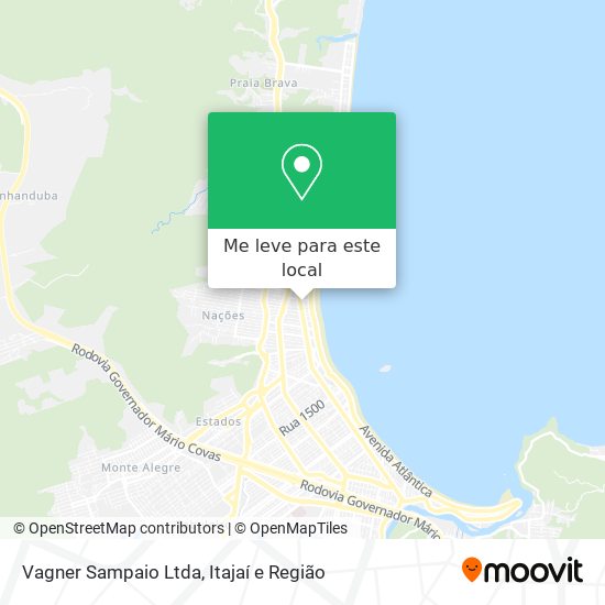 Vagner Sampaio Ltda mapa