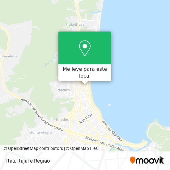 Itaú mapa