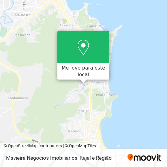 Msvieira Negocios Imobiliarios mapa