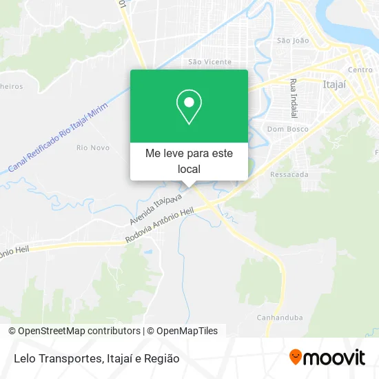 Lelo Transportes mapa