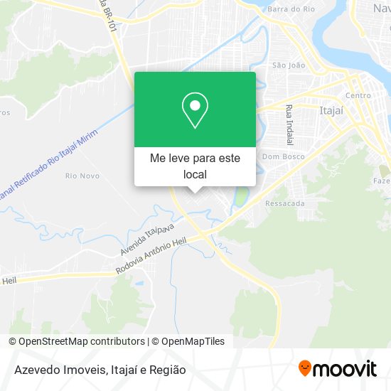 Azevedo Imoveis mapa